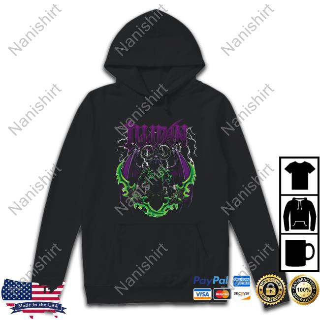 Blizzard World Of Warcraft Illidan Shirt World Of Warcraft Illidan T Shirt