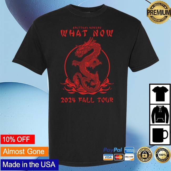 Official Brittany Howard Merch Store Fall Tour Dragon Tshirt