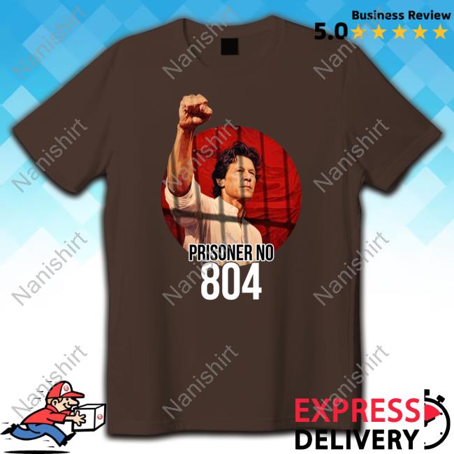 Official Imran Kha Prisoner No 804 T Shirt