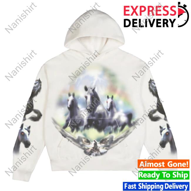 Official Basketcase Gallery Clothing Kaden Peach Stampede Maximalist Hoody Kadenpeach