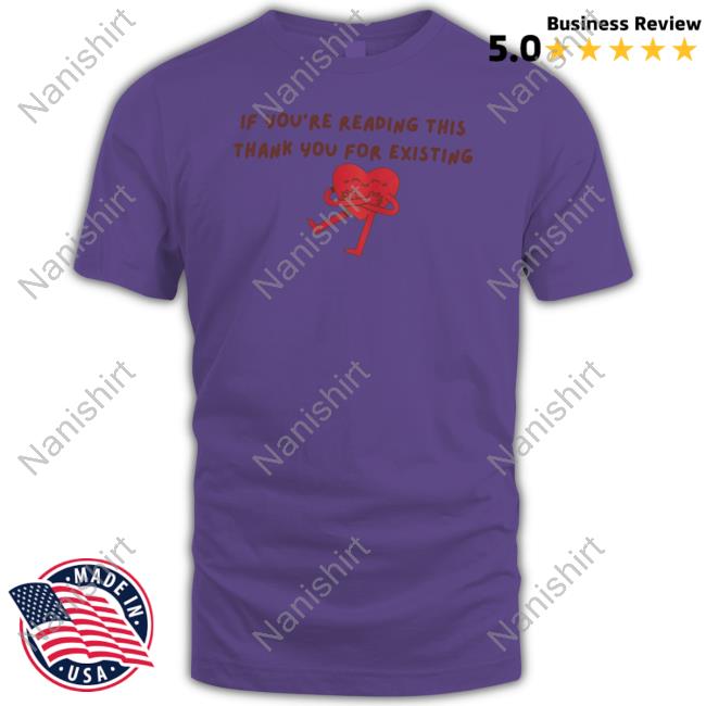 Official Nurse John You Matter If You're Reading This Thank You For Existing Hoodie