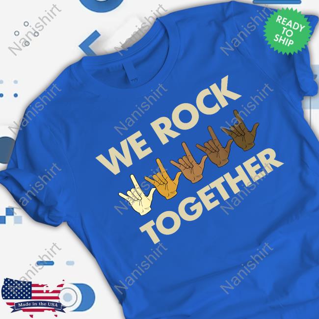 Daddy Bones - We Rock Together Hand Retro Shirt