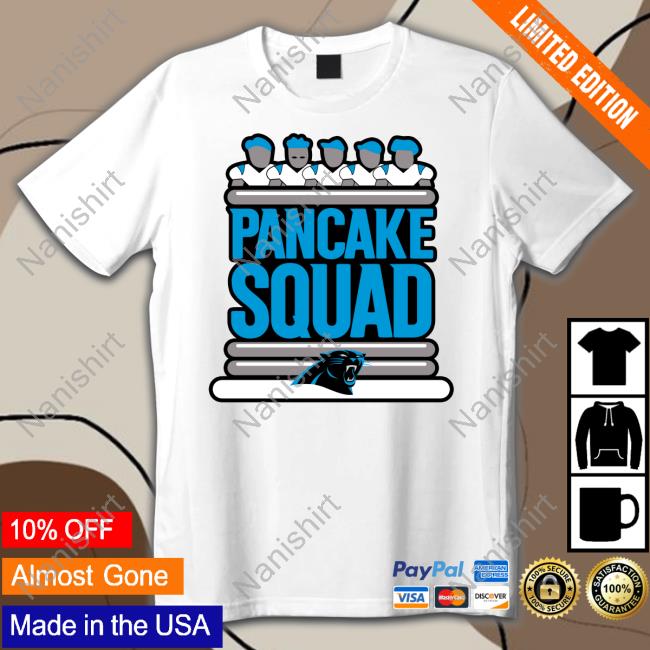 Carolina Panthers Pancake Squad Sweatshirt Keep Pounding