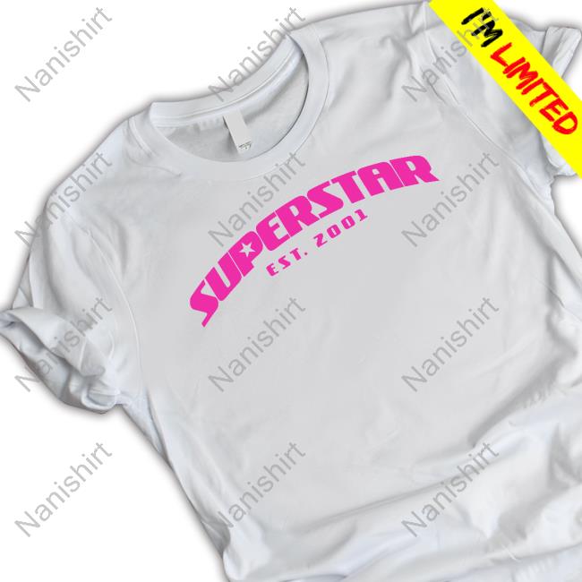 Lil Peej Merch Superstar Est 2001 Pink Shirts Superstarsclothing