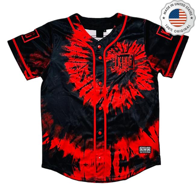 Official SULLIVAN KING Merch "FALLEN CROWN" BASSBALL JERSEY