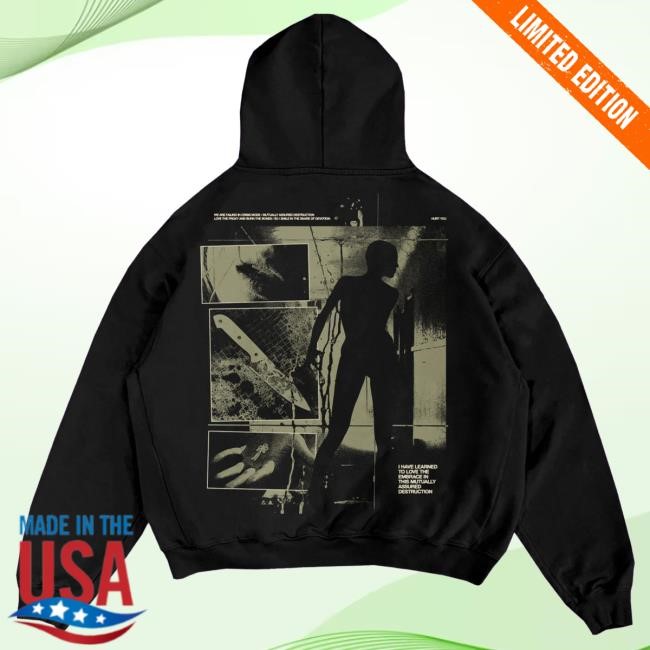 Official Spiritbox Merch Store Spirit Box Hurt You Black Zip Hood Spiritbox Clothing Shop