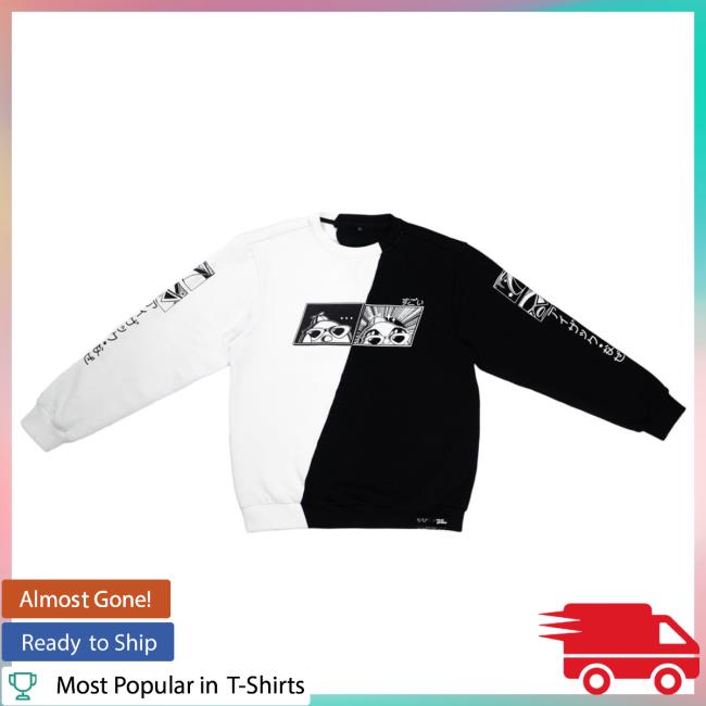 Isaacwhy Merch Isaacwhy Comic Split Hooded Sweatshirt