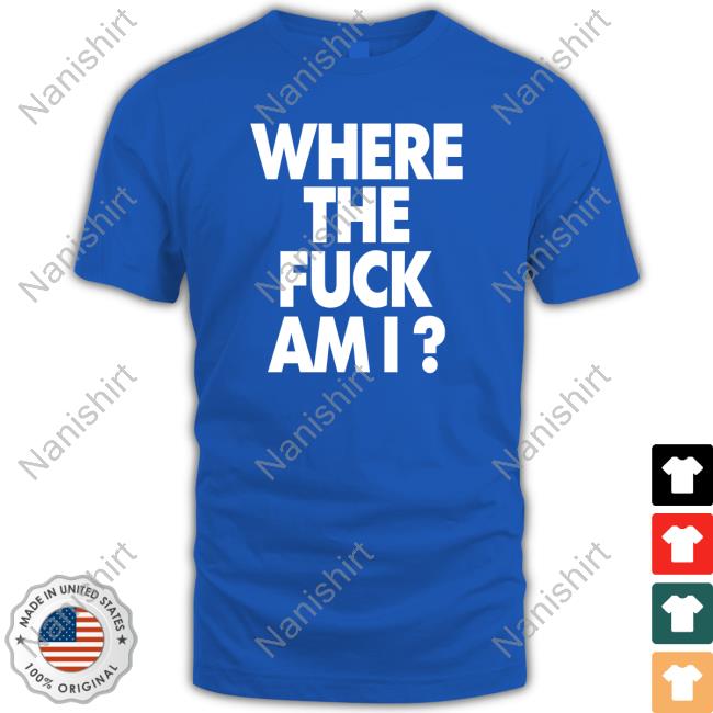 Johnny Midnight Biden Where The Fuck Am Tee