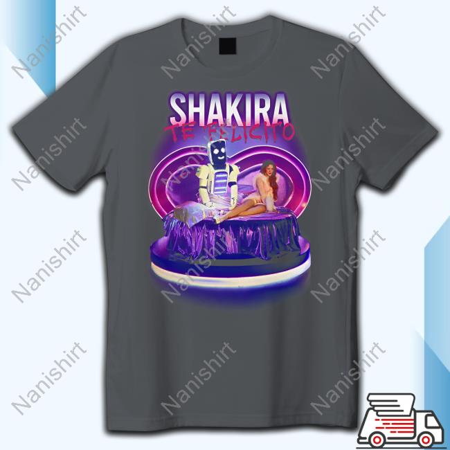 Shakira Merch Te Felicito Crewneck Sweatshirt