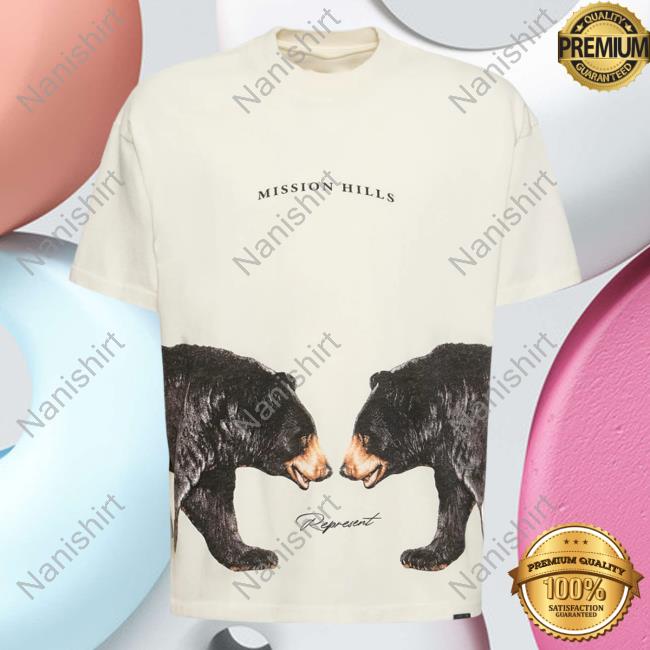 Official Luisa Via Roma Represent Mission Hills Printed Tee White 3D Luisaviaroma