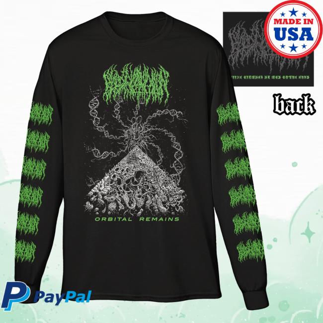 Official Blood Incantation Orbital Remains Hooded Sweatshirt