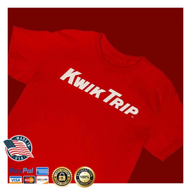 Official Kwik Trip / Kwik Star Merch Store | Kt Official Red + White Classic Long Sleeve T Shirt Kwiktripmerch Clothing Shop Kwik Trip / Kwik Star
