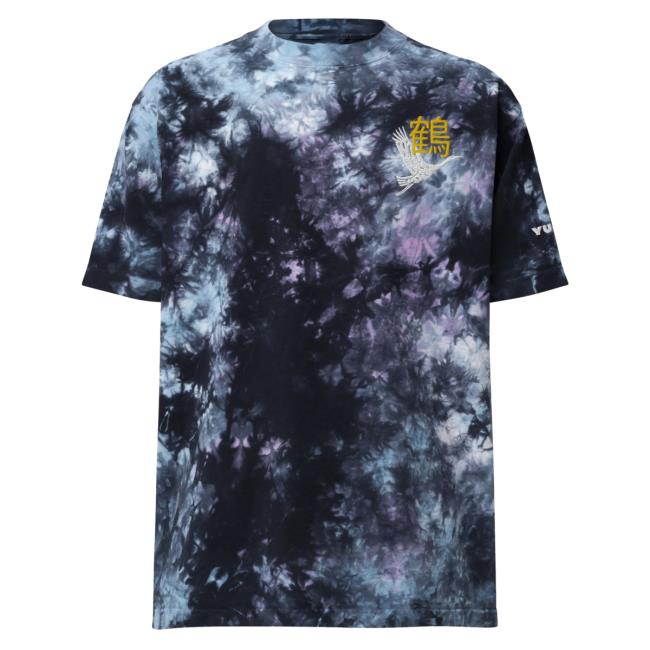 Yujin Clothing x Champion Tancho-Zuru Tie Dye Shirt Milky Way Tie-Dye