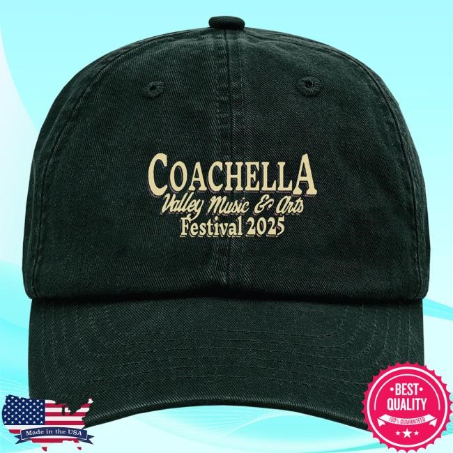Coachella Merch Store Coachella 2025 Dad Hat