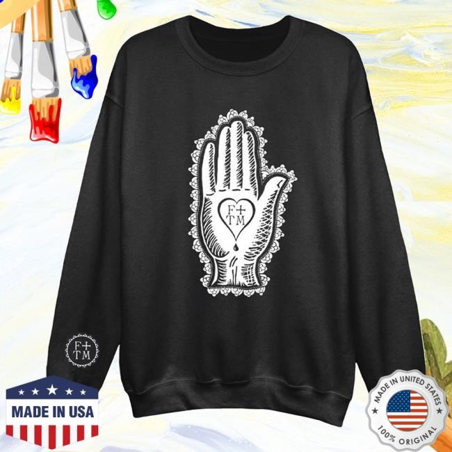 Florence And The Machine Official Merch Store Palm Print Crewnecks Florence And The Machine Clothing Apparel Shop
