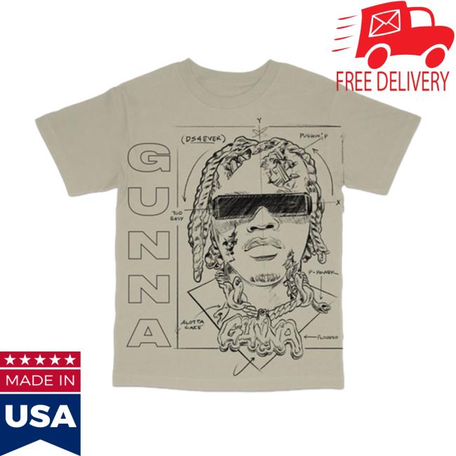 Official Young Thug Merch Ds4ever Blueprint Shirts