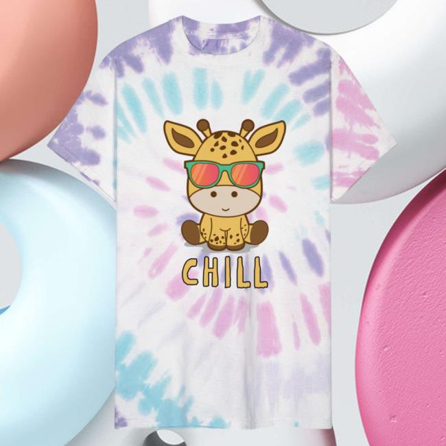 Chill Holidays Vacation Unisex Tie Dye Tee Shirt Pastel Spiral