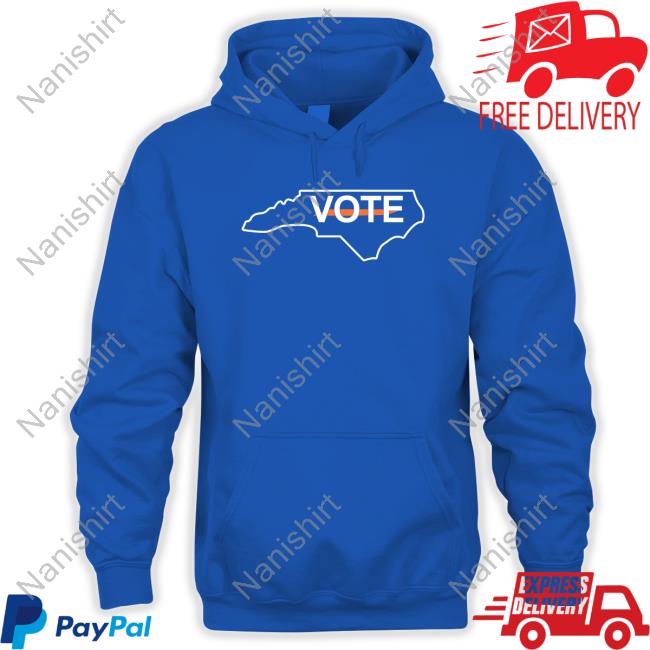 Official Cardinal & Pine Anderson Clayton North Carolina Vote T Shirt