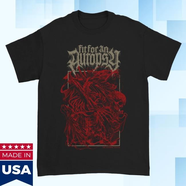 Official Fit For An Autopsy Merch Reignate T-Shirts