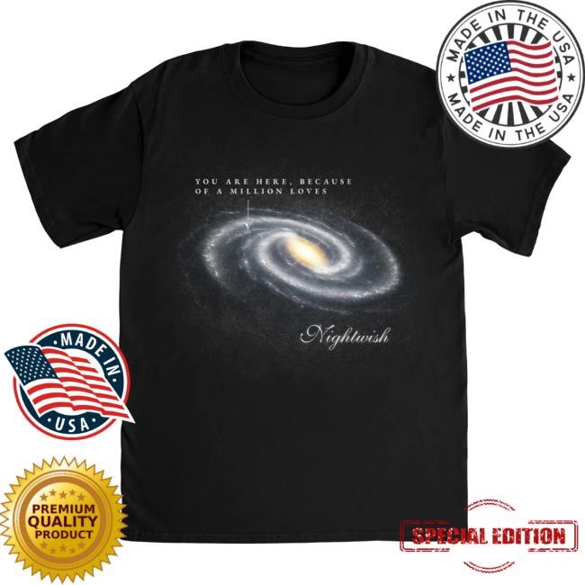 Official Backstage Rock Shop Nightwish A Million Loves, Tees