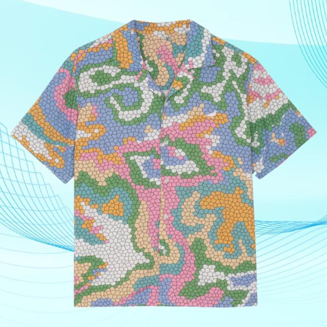 Mosaic Camp Hawaiian Top Shirt