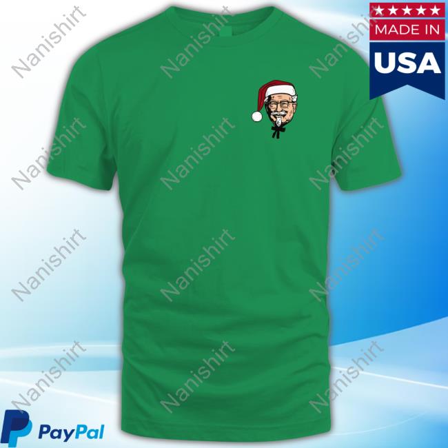 Official Kfc Merry Clucking Christmas Tee