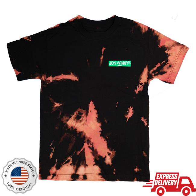 Jon And Vinny's Sign Tee Reverse Tie Dye Shirt Jonandvinnys