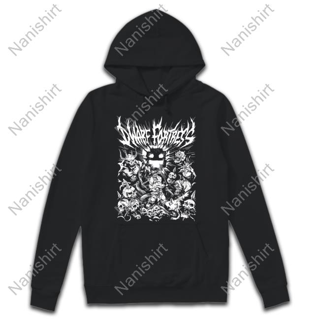 Official Dwarf Fortress Losing Is Metal Hoodie Nina Matsumoto Fangamer