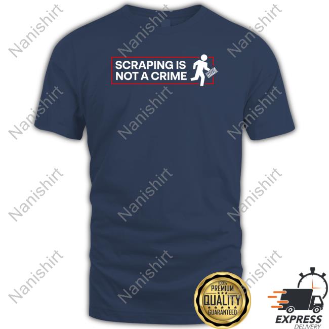Official Scraping Is Not A Crime Hoodie