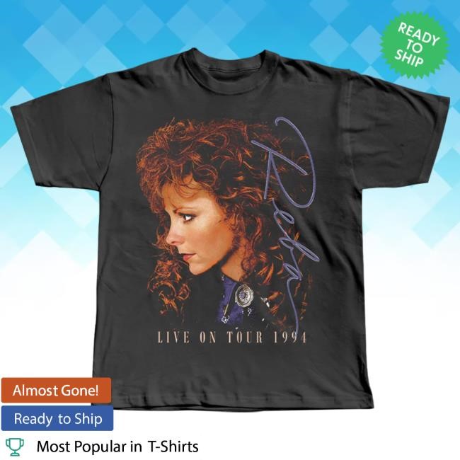 Official Reba Mcentire Merch Store Reba Bolo Tie Photo Attractive Shirt RebaMcentire