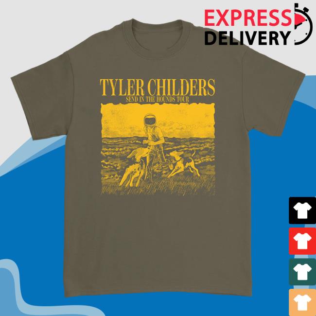 Official Tyler Childers Merch Store Tyler Childers Grey Hounds Tour Popover Shirt TylerChilders