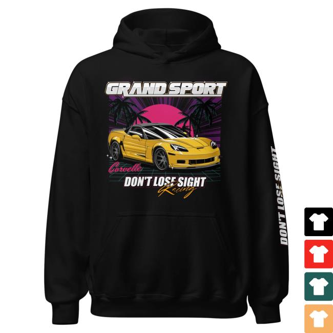 Official Itsjusta6 Merch Store Shop Itsjusta6 Corvette In Paradise Crew neck