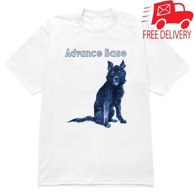 Official Run For Cover Records Store Advance Base Companion Long Sleeve Tee