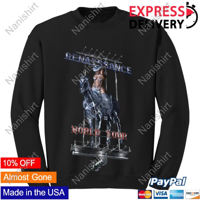 Beyoncé Official Renaissance World Tour Merch Billboard Hoodie