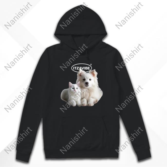 ITZAVIBE Cat&Dog Friend Hooded Sweatshirt