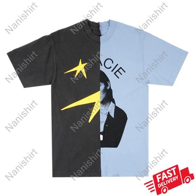 Official Gracie Abrams Merch Store Star Upcycled Split Tees II Gracieabrams Shop