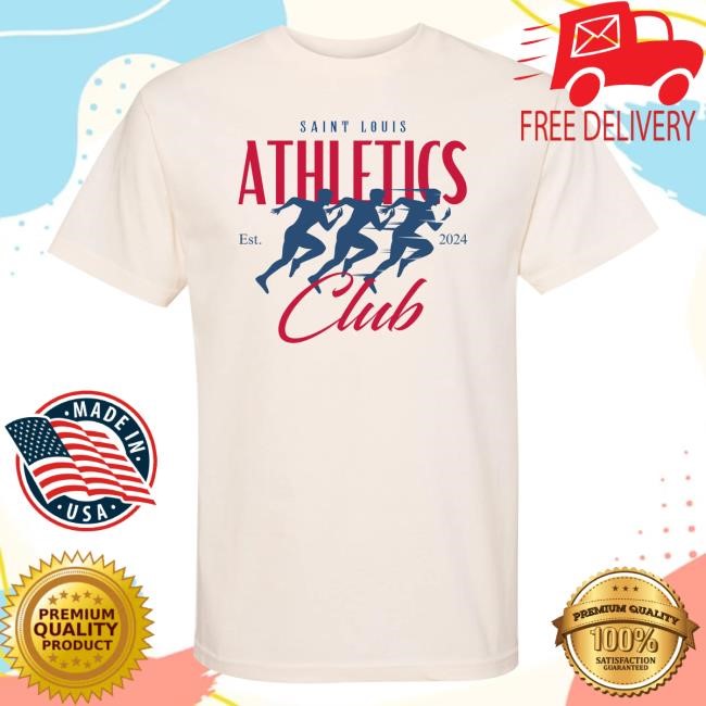 Official Arch Appareal Saint Louis Athletics Club Heavyweight Tee Shirt
