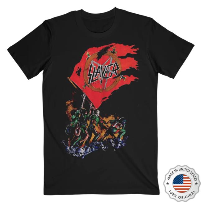 Official Slayer Clothing Store Shop Merch Iwo Jima Of The Dead Tees