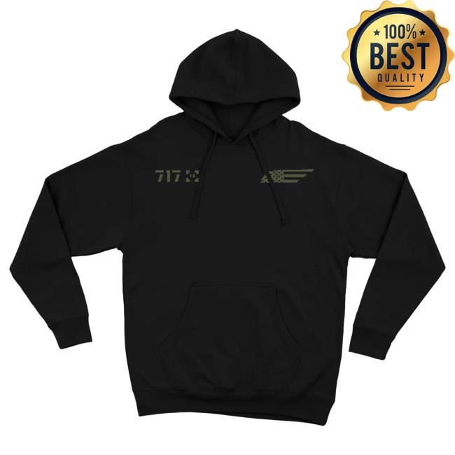 Official 717 Supply Store Shop Tennessee Flag Hooded Sweatshirt