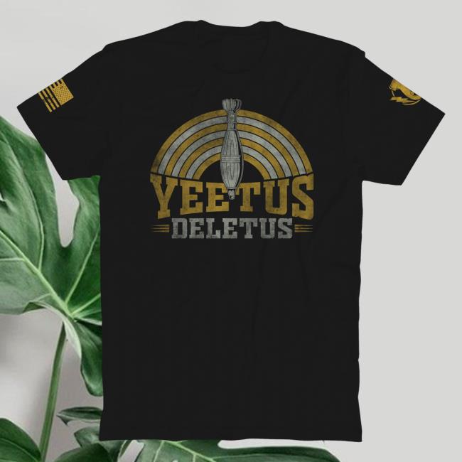 Official The Fat Electrician Merch Bunker Branding The Fat Electrician Yeetus Deletus New Shirt Black BunkerBranding