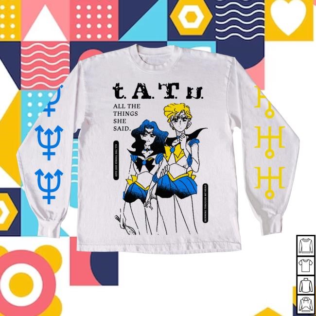 Sailor Moon Running Through My Head Longsleeve Shirt