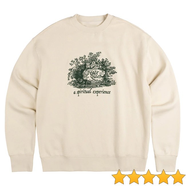 Mtvtn Museum Of Peace & Quiet Spiritual Experience New Crewneck Sweatshirt