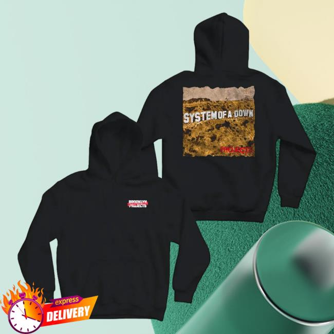 Official System Of A Down Clothing Merch Store Shop System Of A Down SOAD x BP Hollywood Pull Over Hoodie SystemOfADown