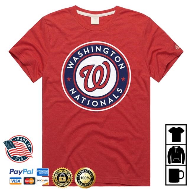 Homage Washington Nationals Red 2011 Short Sleeve Fashion Shirts | Rally House Official Merch Store – Buy Official MLB T Shirt