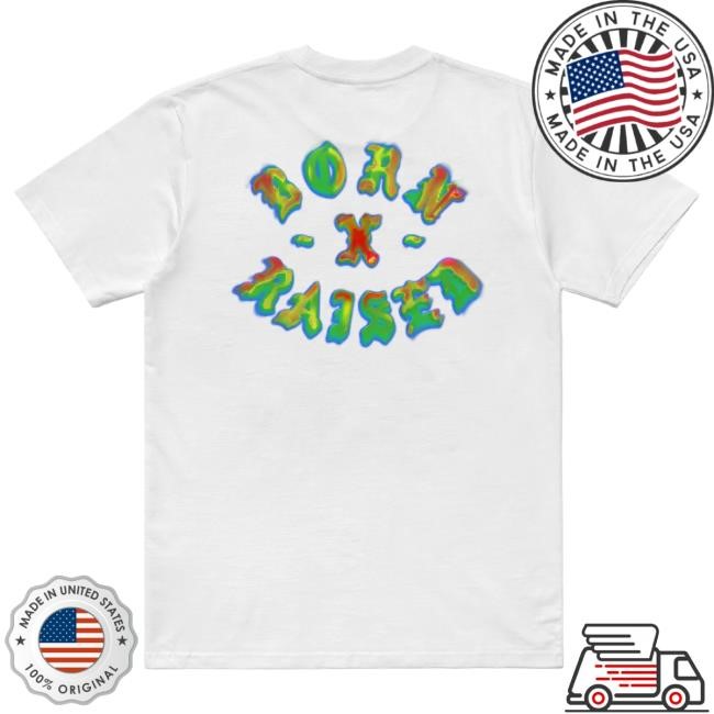 Official Born X Raised Merch Store Shop Heat Seaker Rocker Hot Shirt: White BornxRaised