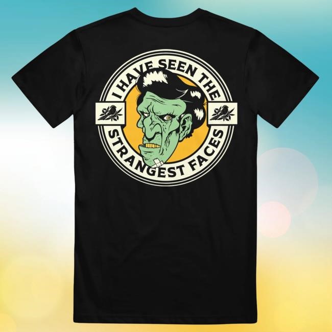 Official Bayside Band Shudder Strangest Faces Black Tees