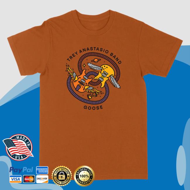 Official Goose Band Joint Forces Trey Anastasio Band Goose Long Sleeve Tee