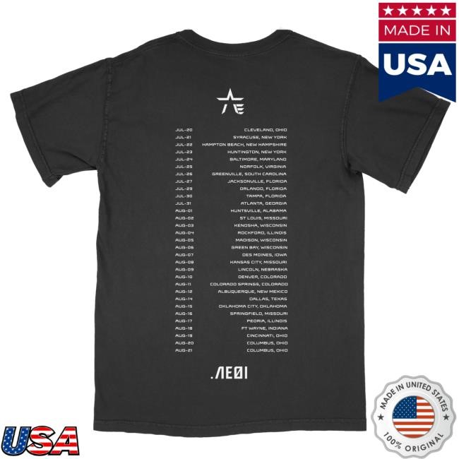 Ae01 Tour S/s Shirt Starset