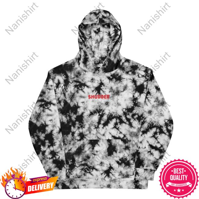 Official Amc Tv Shop Shudder Logo All Over Print Tie Dye Sweatshirt 3D Aop