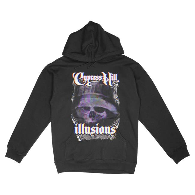 Official Cypress Hill Merch Cypress Hill Illusions Hoodie CypressHill